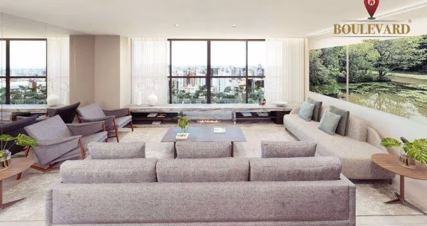 Cobertura no greca tower com 4 suítes à venda, 317 m² por r$ 8.400.000 - água verde - curitiba/pr