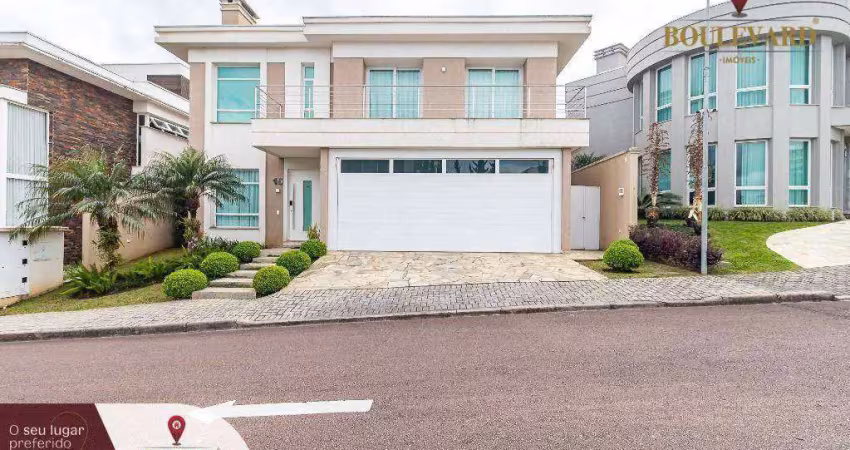 Casa no boulevard excellence com 3 dormitórios à venda, 336 m² por r$ 3.700.000 - uberaba - curitiba/pr