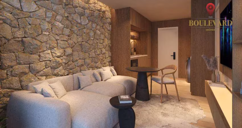 Apartamento com 1 dormitório à venda, 33 m² por r$ 513.010,84 - alto da rua xv - curitiba/pr