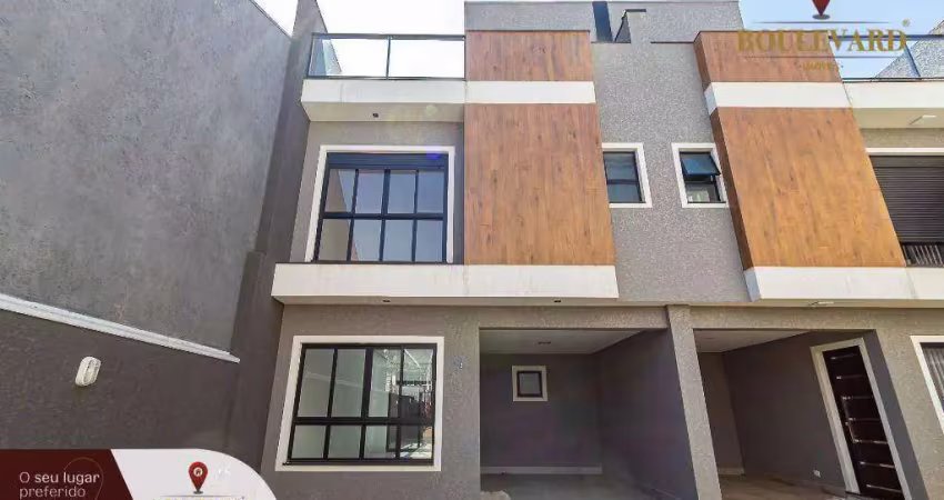 Sobrado com 4 dormitórios à venda, 213 m² por r$ 899.000 - jardim das américas - curitiba/pr