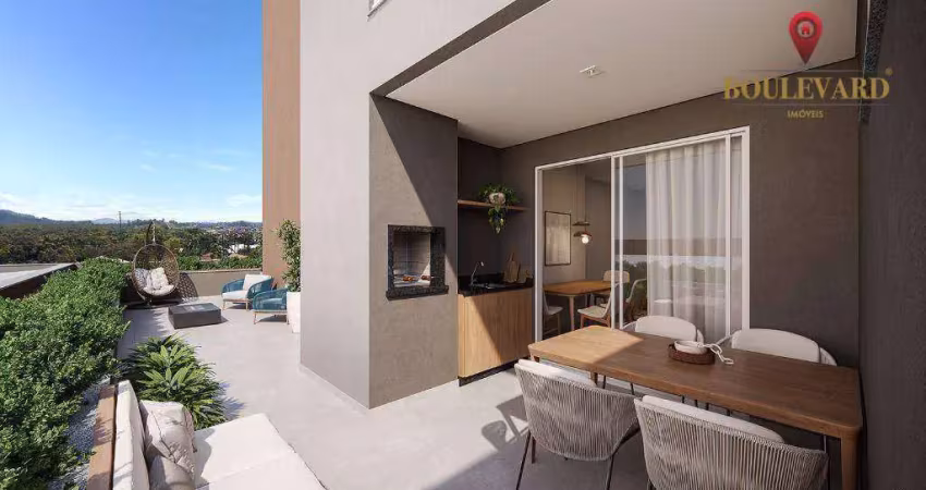 Cobertura com 3 dormitórios à venda, 170 m² por r$ 4.334.650,03 - beira mar - barra velha/sc