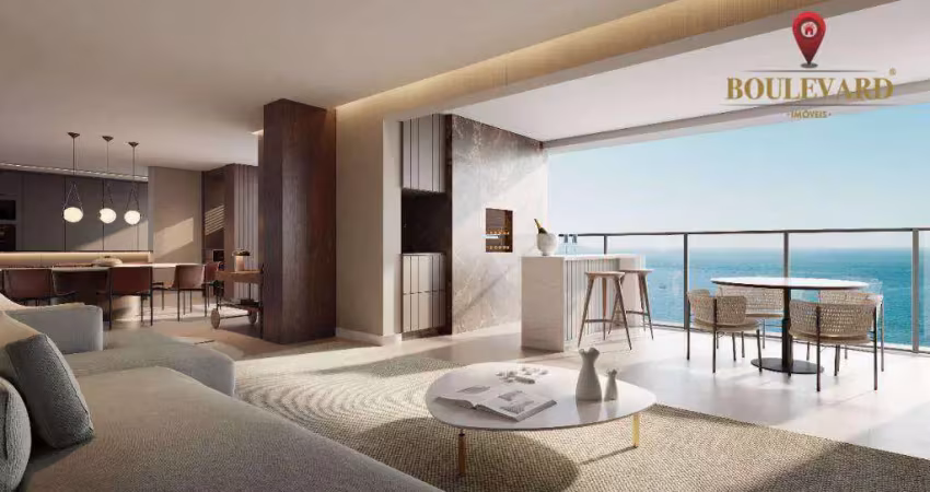 Cobertura com 4 dormitórios à venda, 235 m² por r$ 4.292.845,49 - praia de armação do itapocorói - penha/sc