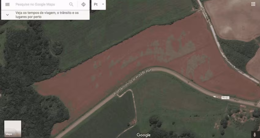 Lapa, Terreno rural ou industrial, 17 alqueires, ou 42 hectares, 420.000m², cercado, plano e limpo,