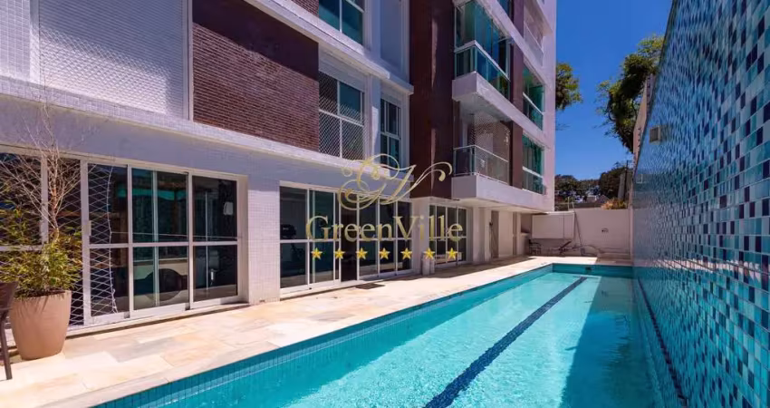 Água verde, cobertura duplex, à venda, 160² privativos, 2 suítes, closet, terraço com 31m² privativ
