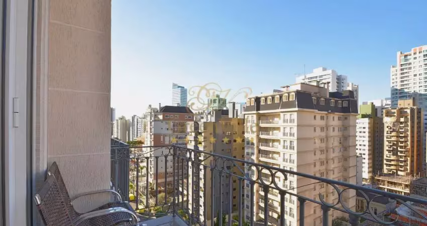 Batel, cobertura duplex de luxo, piscina aquecida, 370 metros privativos, 4 quartos, 3 suítes e 4 v
