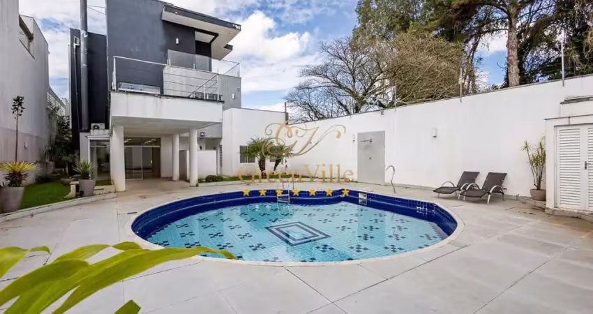 Jardim social, casa de alto padrão com piscina, localização privilegiada, 751 metros privativos, 4