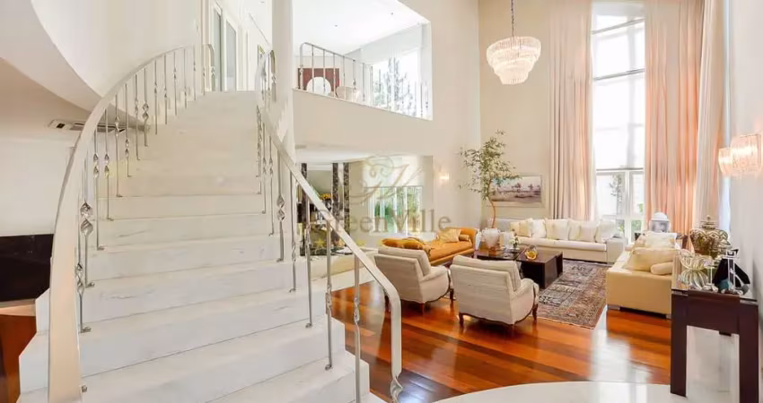 Jardim social, mansão com elevador, 1.260m², mobiliada, 4 suítes, 10 vagas, à venda, curitiba, pr
