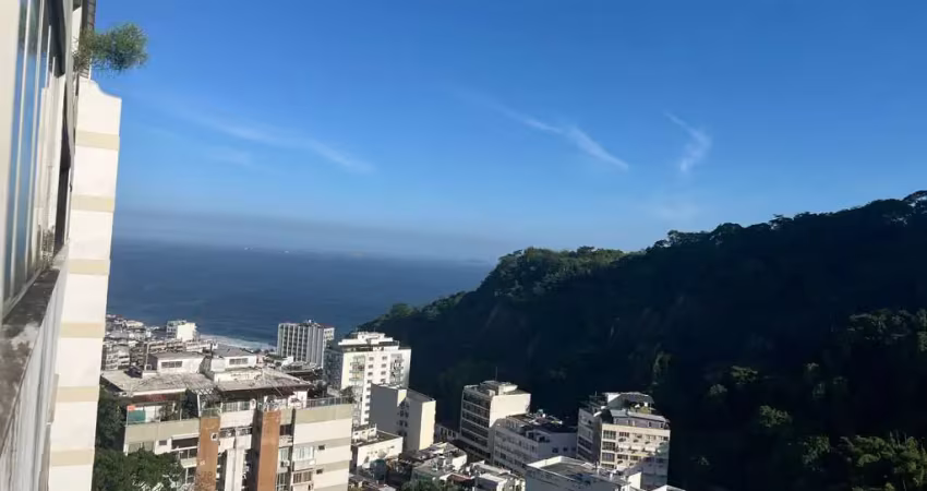 Vista cinematográfica do  mar e montanha!! oportunidade espetacular no leblon!