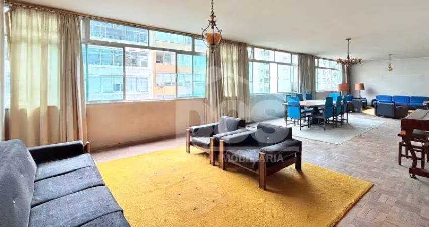 Copacabana - amplo apartamento de 235 m², em excelente localização