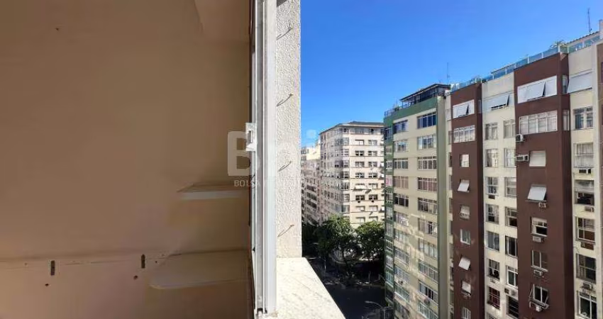 Edificio icônico da Av Atlântica. Portaria 24h. Andar alto