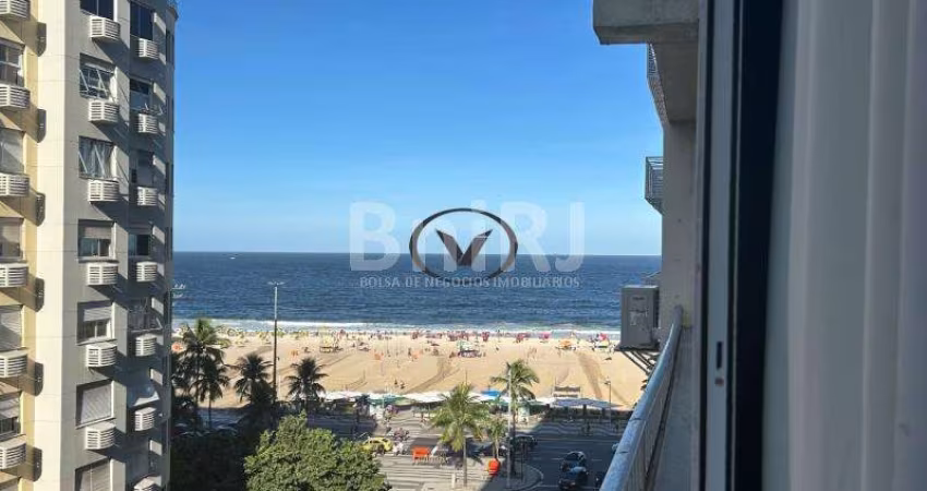 Oportunidade de morar quase Atlântica. Espetacular vista do mar de Copacabana!