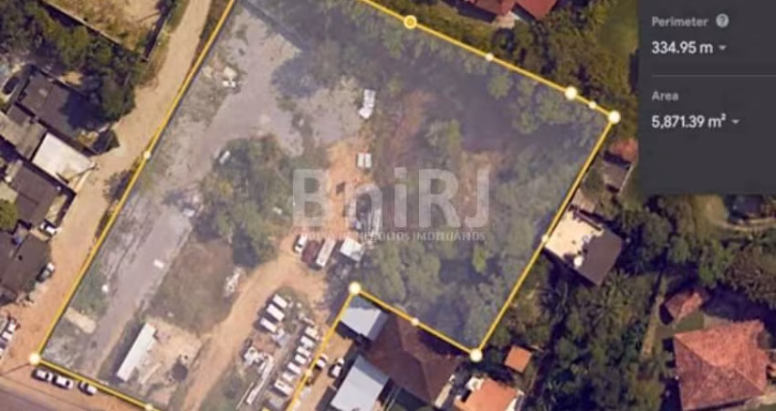 Terreno 5.871 m² na estrada da Ilha, Guaratiba