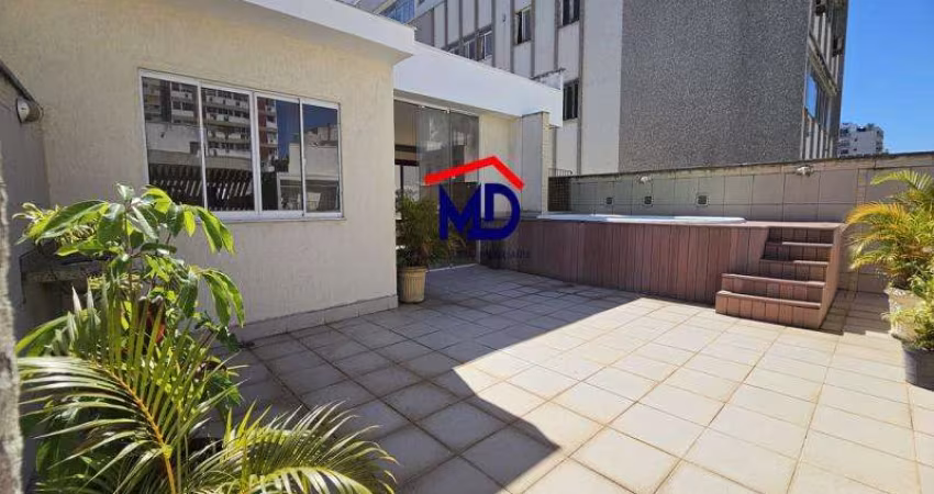 Ipanema, Cobertura em área exclusiva no Bairro, duplex, terraço com piscina, 2 vagas na garagem