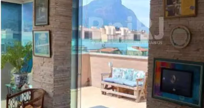 Cobertura duplex, 165 m², 4 suítes -- r$ 2.380.000,00 -- gávea, rio de janeiro/rj