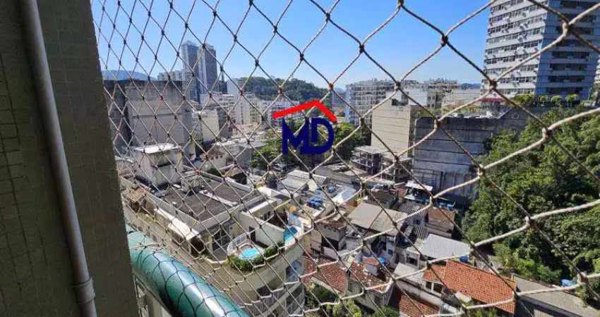 Linda vista, sol da manhã, 2 quartos, 1 vaga, prédio com infraestrutura