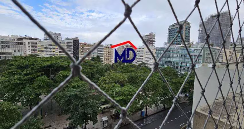 Ipanema, praça gal ozorio, vista da praça, 2 quartos, 1 vaga, sol da manha