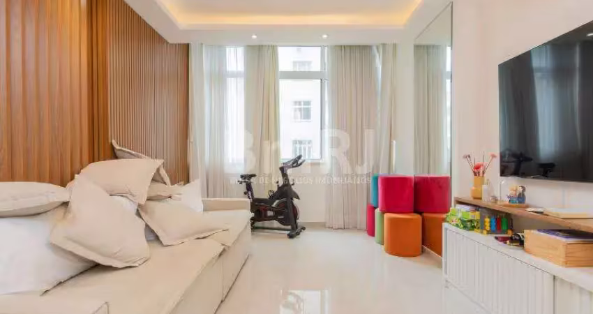 Um charme de apartamento em copacabana, a 50 passo da av.atlântica