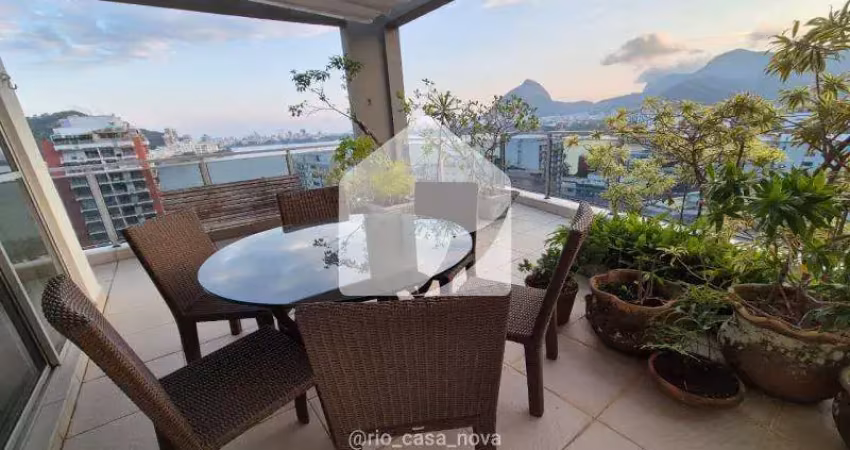 Cobertura duplex com vista panorâmica - jardim botânico