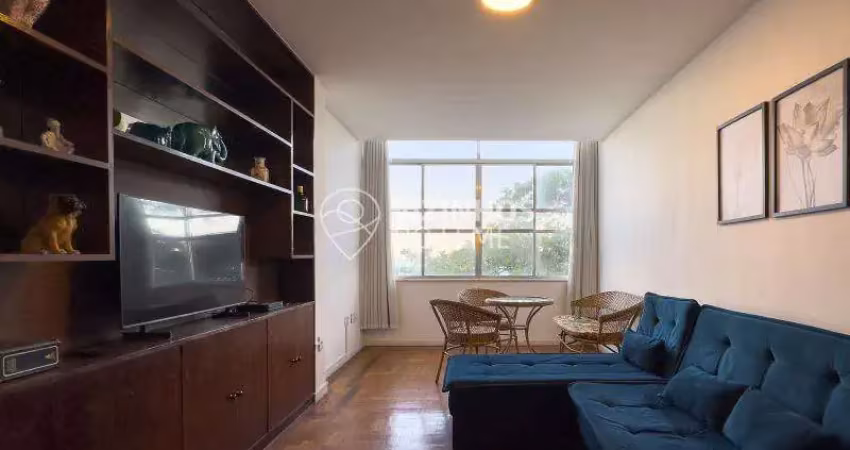 Vista mar frontal leme – 110m², 3 quartos + dependência, 1 vaga, vista espetacular
