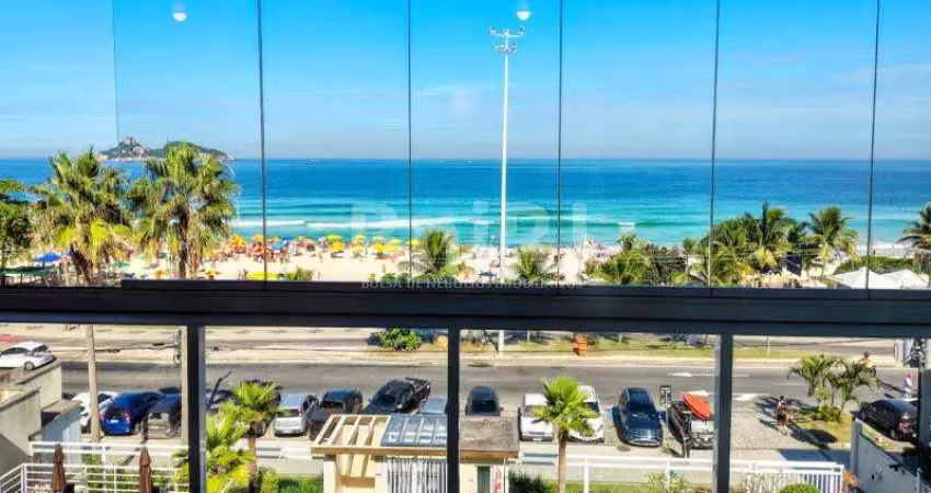 Excelente apartamento frontal mar na avenida do pepê!