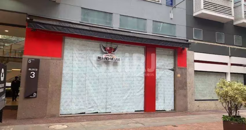 Av. das américas -downtown- loja externa 50m2 de piso + 27m2 jirau