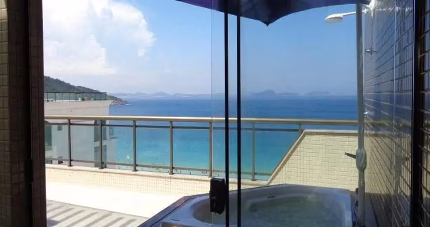 Cobertura para venda em arraial do cabo, prainha, 1 dormitório, 3 suítes, 1 banheiro, 4 vagas
