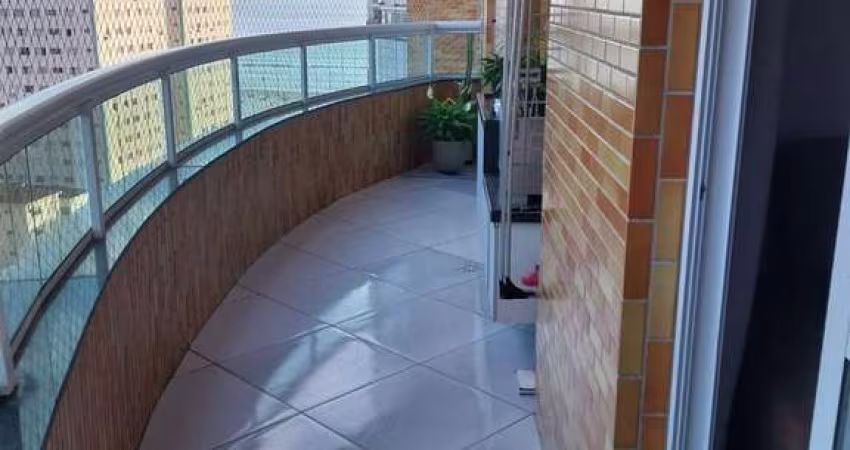 Apartamento para locação no Canto do Forte – Vista Lateral para o Mar!