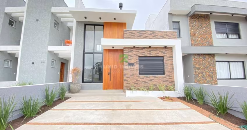 CASA TÉRREA, FUNCIONAL E INTEGRADA NO LAGOS DE NOVA IPANEMA COM 100M². Mais uma opção chegando com 100m² privativos, nova, 3 dormitórios  sendo 1 suít