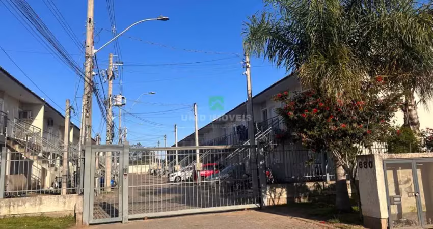 Casa em condomínio à venda em porto alegre-rs, bairro aberta dos morros! 2 quartos, 1 sala, 1 banheiro, 1 vaga de garagem, 48m².