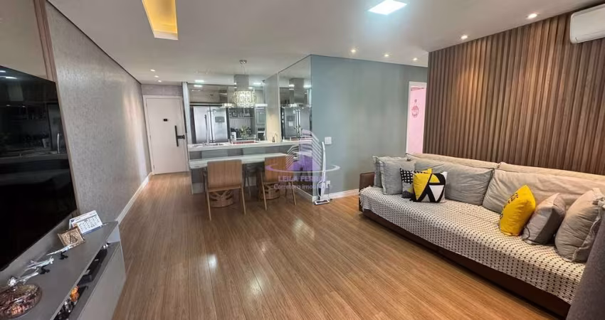 APARTAMENTO LINDAMENTE DECORADO NO PETRUS NA RUA IVAÍ 80M² 1 SUÍTE VARANDA GOURMET