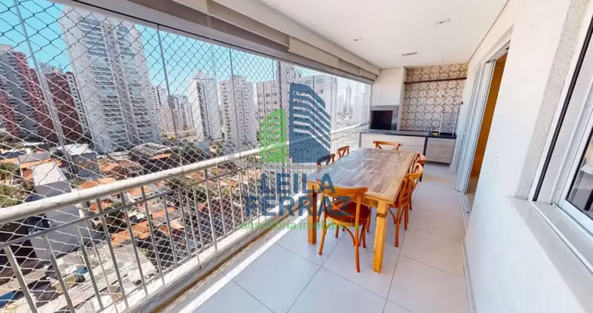 Lindo apartamento no condomínio anália franco com 3 dorm 1 suíte e 2 vagas - andar alto e vista ivre