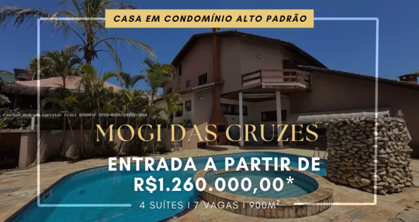 Casa para venda no condomínio Aruã  - Mogi das Cruzes - SP