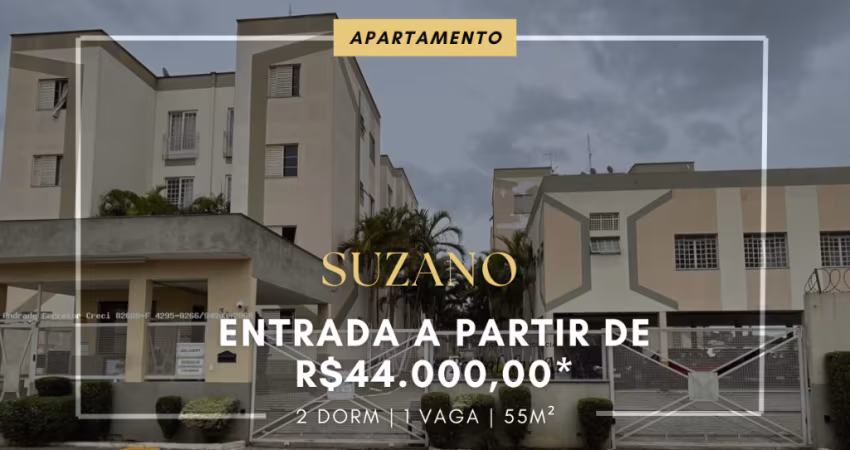 APARTAMENTO PARA VENDA EM SUZANO 44.000,00 DE ENTRADA- VILA URUPÊS