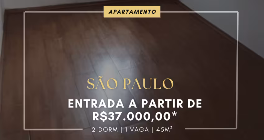 APARTAMENTO À VENDA EM ITAQUERA (COHAB JOSÉ BONIFÁCIO) 37.000,00 DE ENTRADA- SÃO PAULO