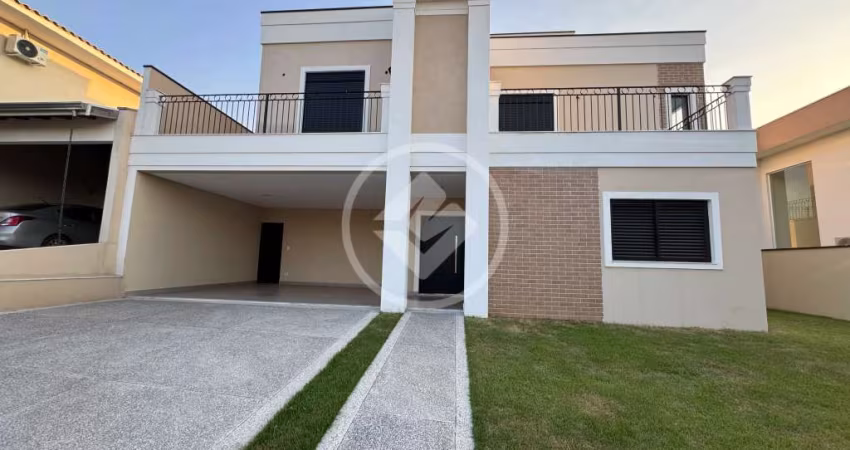 Casa de 252 m2 de área construída, com 3 suítes com closet, escritório, quintal com piscina, no Condomínio Villagio Di Siena em Campinas. codigo: 121380