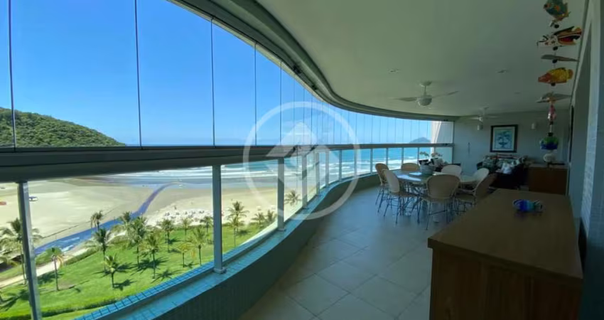 Apartamento pé na areia, vista frontal em Riviera de São Lourenço codigo: 98350