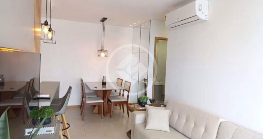 Excelente apartamento de 2 quartos, todo decorado no centro com vista para o canal de Guarapari codigo: 95610