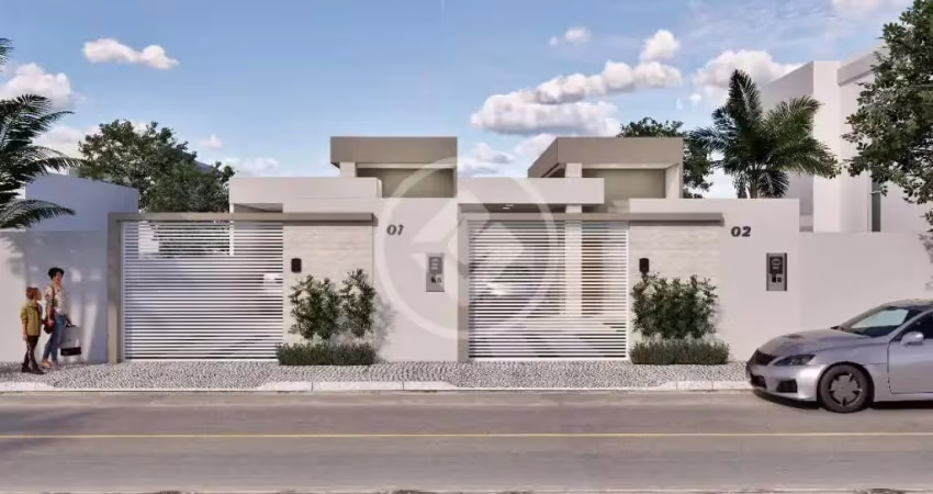 CASA TRÊS  QUARTOS COM GARAGEM E QUINTAL GERMINADA  EM SANTA MONICA codigo: 94089