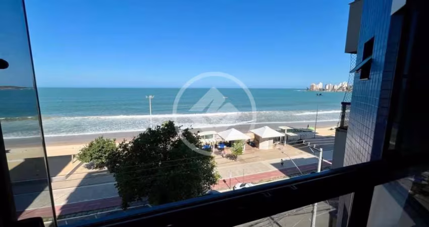 apartamento de 3 quartos 1 suíte, na beira mar da praia do morro em Guarapari. codigo: 120357