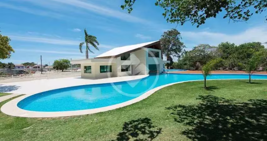 Terreno com 300m2, sol da manhã, em condomínio fechado com lazer completo e segurança, rodovia do sol - guarapari. codigo: 84500