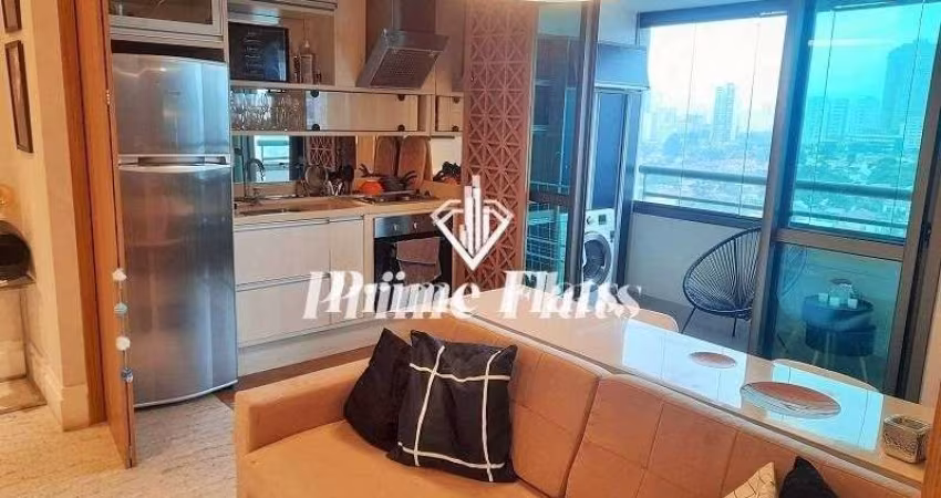 Flat disponível para locação no Gran Estanconfor Veranda Berrini, com 49m², 1 dormitório e 1 vaga