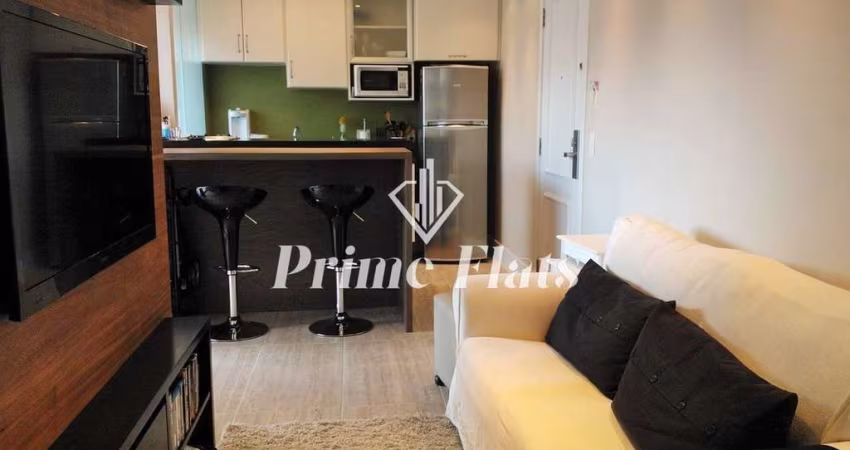 Flat disponível para locação no Quality Suites Long Stay Vila Olímpia, com 48m² 2 dormitórios e 1 vaga