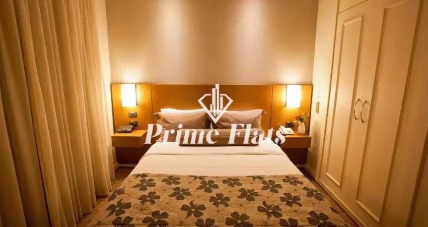 Flat disponível para venda no the world hotels na vila olímpia, com 30m², 1 dormitório e 1 vaga