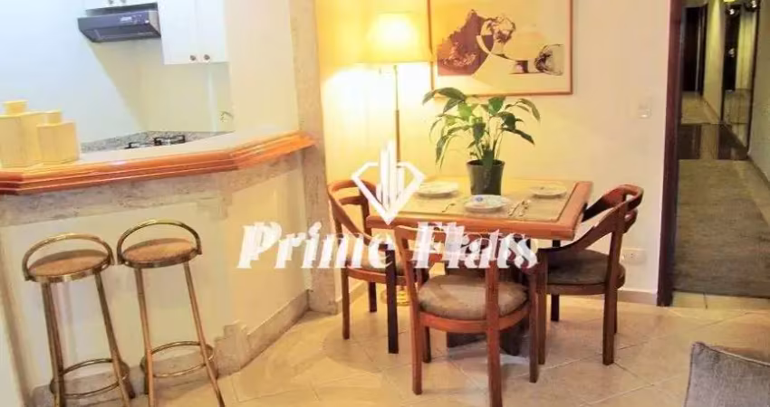 Flat golden tower residence no itaim bibi disponível para venda, com 42,22m², 1 dormitório e 1 vaga