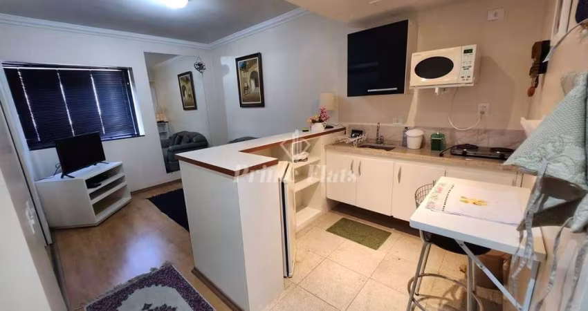 Flat disponível para locação no Le Premier, com 28m², 1 dormitório e 1 vaga