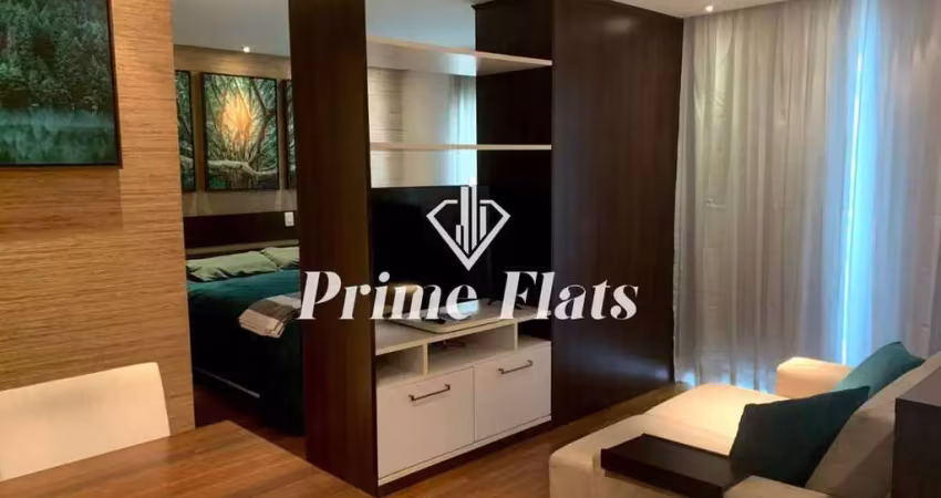 Flat disponível para locação no edifício mandarim no brooklin, com 50m², 1 dormitório e 1 vaga
