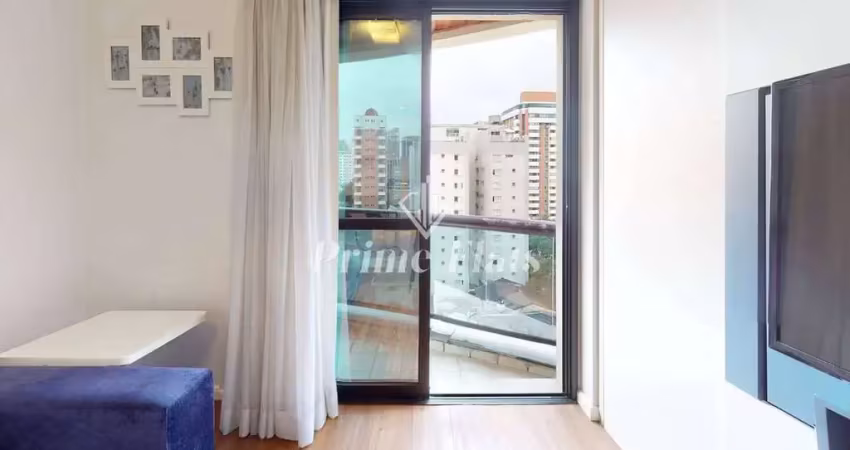 Flat no edifício the town flat service disponível para locação, com 1 dormitório e vaga