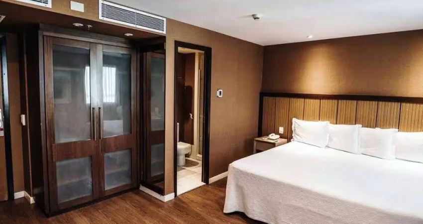 Flat disponível para venda no wyndham ibirapuera com 27m², 1 dormitório e 1 vaga de garagem