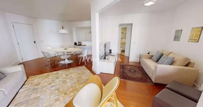 Flat disponível para locação no the sutton house em moema, com 120m², 3 dormitórios e 2 vagas