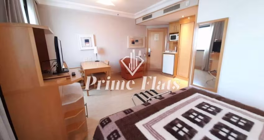 Flat disponível para locação no Tryp São Paulo Higienópolis, com 32m², 1 dormitório e 1 vaga de garagem